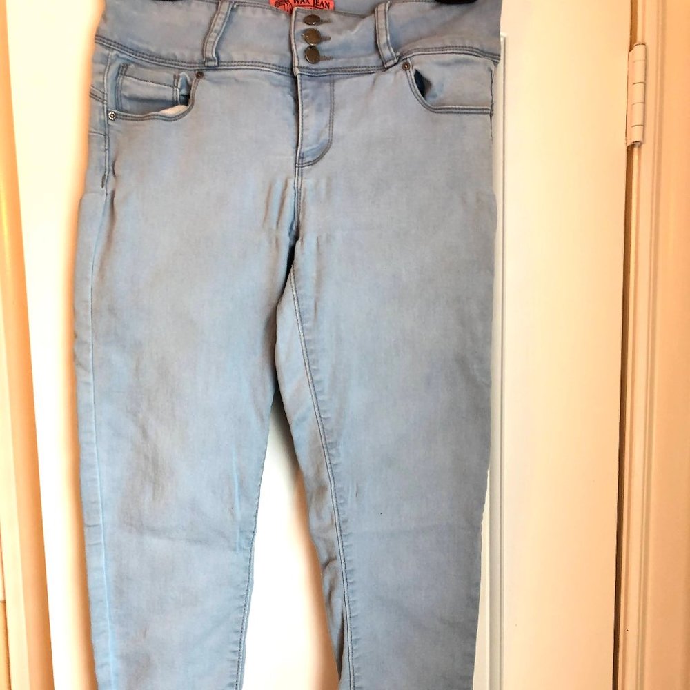 High Waist Light Wash Jeans